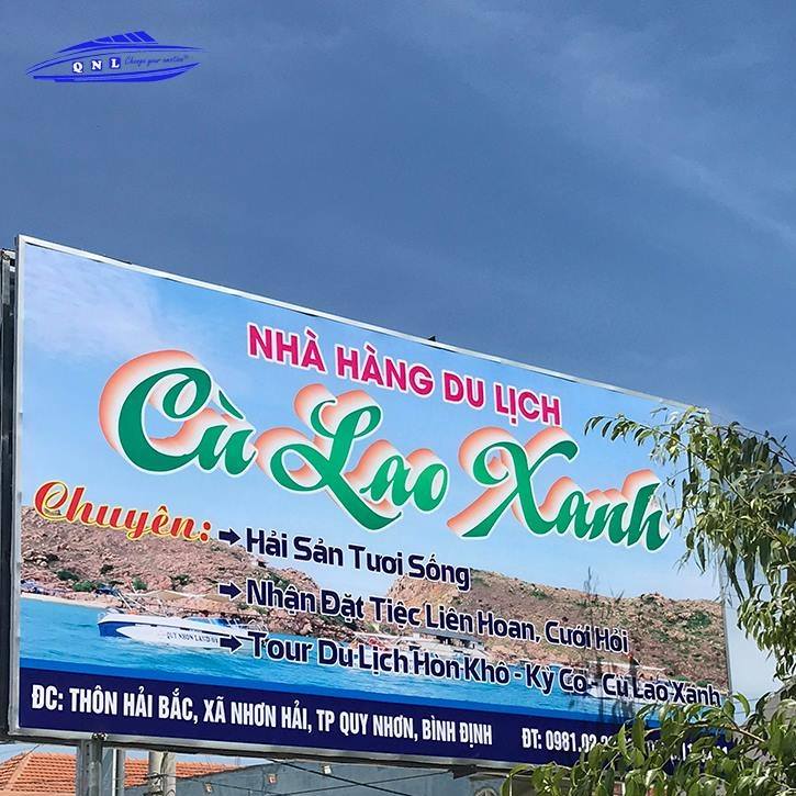 Địa chỉ của Nhà hàng hải sản Hòn Khô: du lịch Cù Lao Xanh